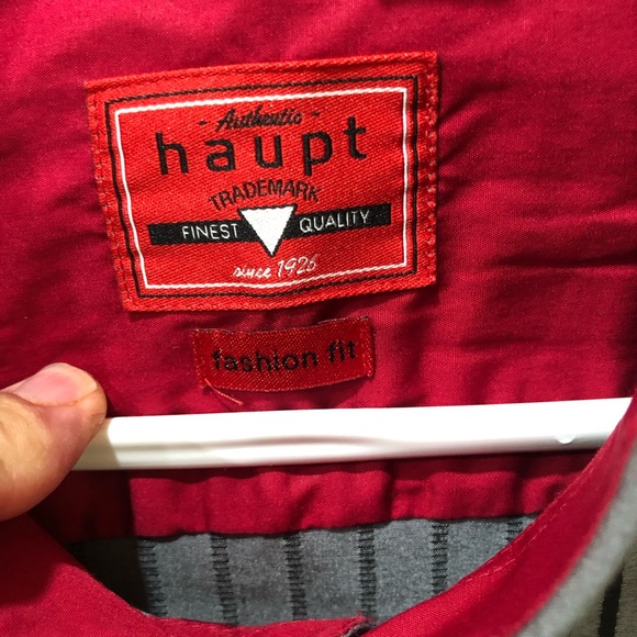 Haupt Germany Mens Button Down Shirt LIKE NEW - Picture 8 of 9